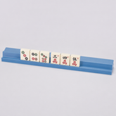 Acrylic Mahjong Rack – Colorful Tile Holder Stand for Organized Game Play Description: