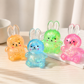 Malt Syrup Animal Squishy Toy – Glitter Cat Paw Stress Relief Fidget Toy