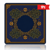 Diatom Mud Desk Mat – Luxury Gold Pattern Mouse Pad, Vintage Oriental Table Mat for Office & Home Decor