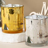 Electroplated Laser Finish Soy Candle