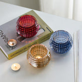 Crystal Glass Candle Holder