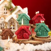 House-Shaped Scented Candle – Handmade Holiday Gift