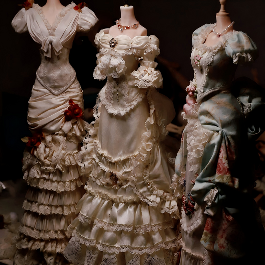 Behind the Seams: The Craftsmanship of Handmade BJ Doll Royal Dresses