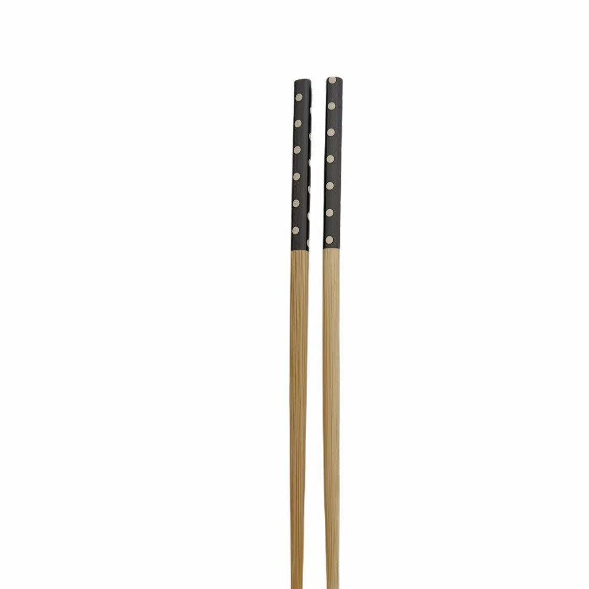 24cm Bamboo Chopsticks Polka Dot Reusable Tableware