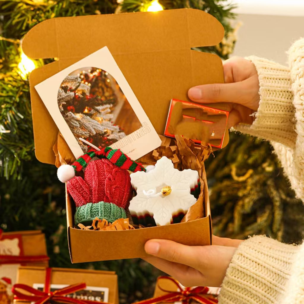 Gingerbread Man Scented Candle – Christmas Gift Box