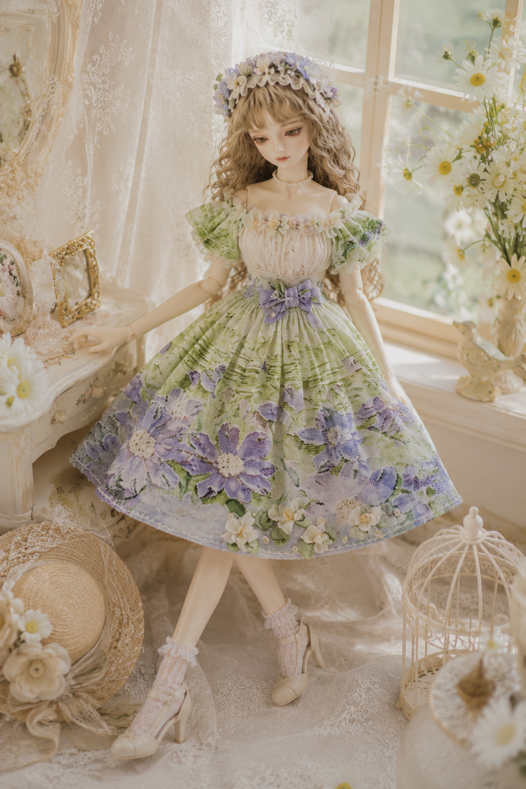 Antique Oil Painting Muse Collection