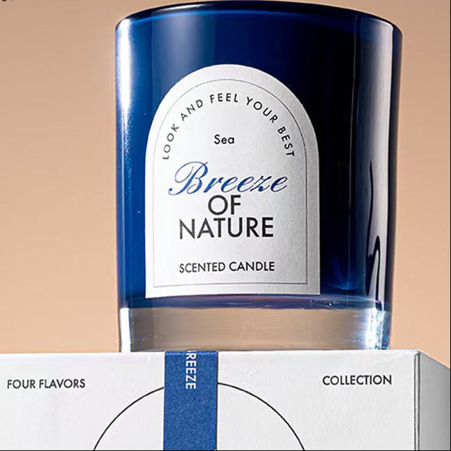 Colored Inner Glass Soy Wax Candle