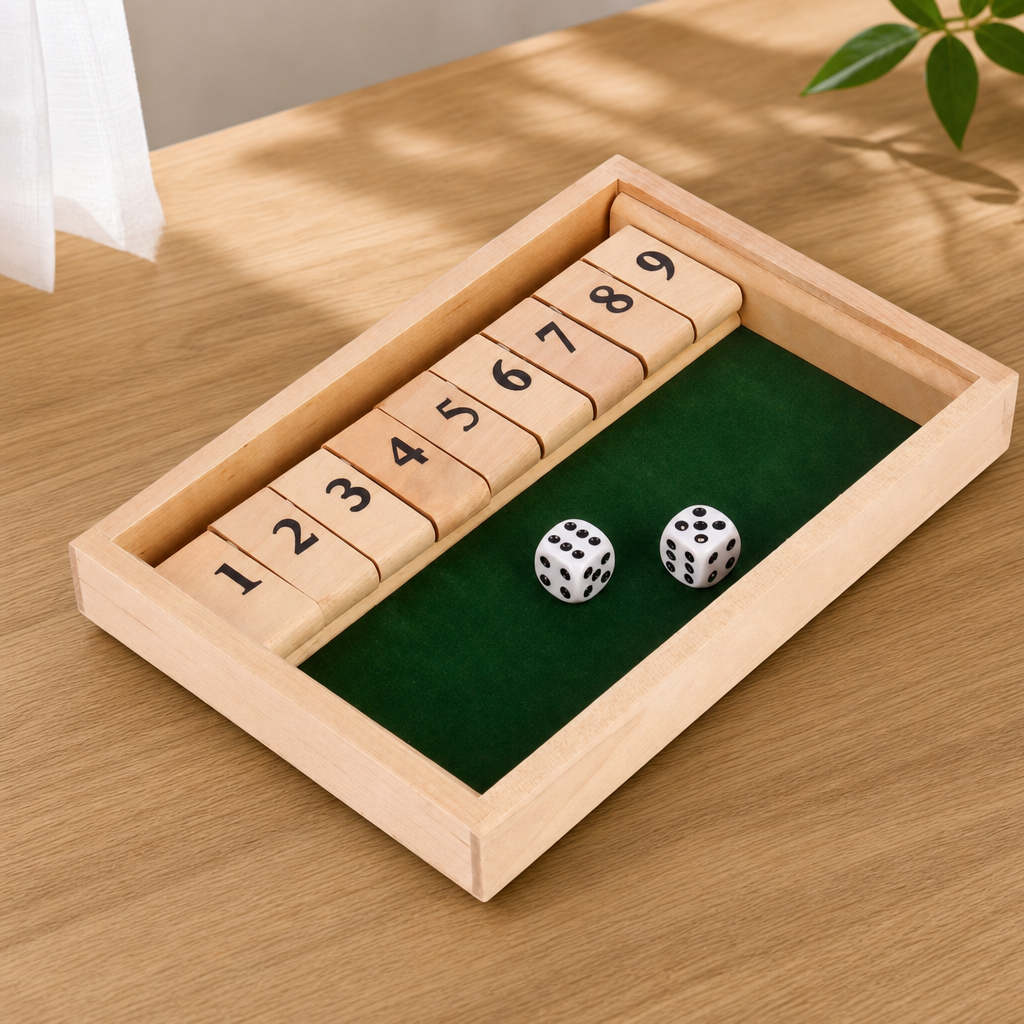 Number Flip Board Game – Single-Sided Digital Puzzle Toy