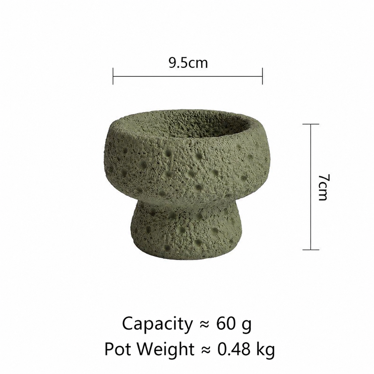 Minimalist Ceramic Candle Cup, Scented Candle Holder, Decorative Home Accent