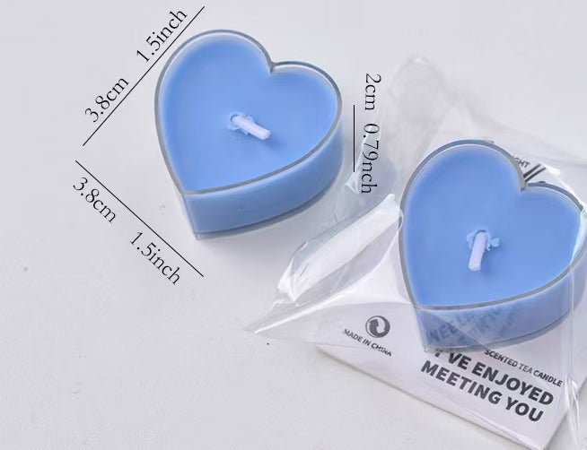 Heart-Shaped Scented Candle