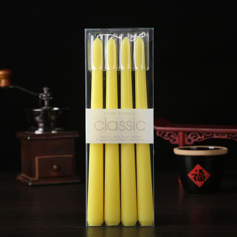 Classic European Long Taper Candle