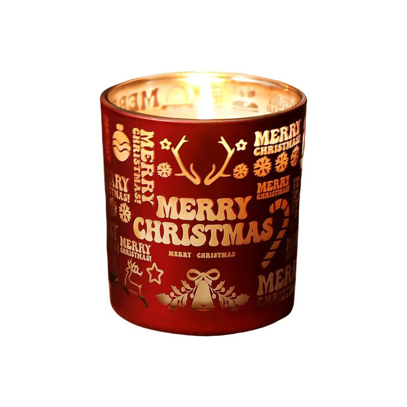 Christmas Laser Effect Soy Wax Candle