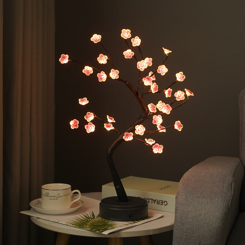 LED Pearl Christmas Tree Light – Starry Fairy Light Table Lamp