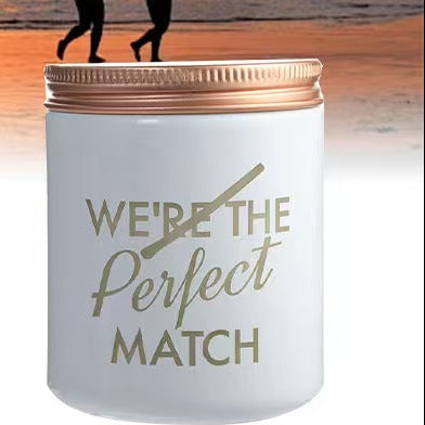 LED Carved Soy Wax Romantic Candle