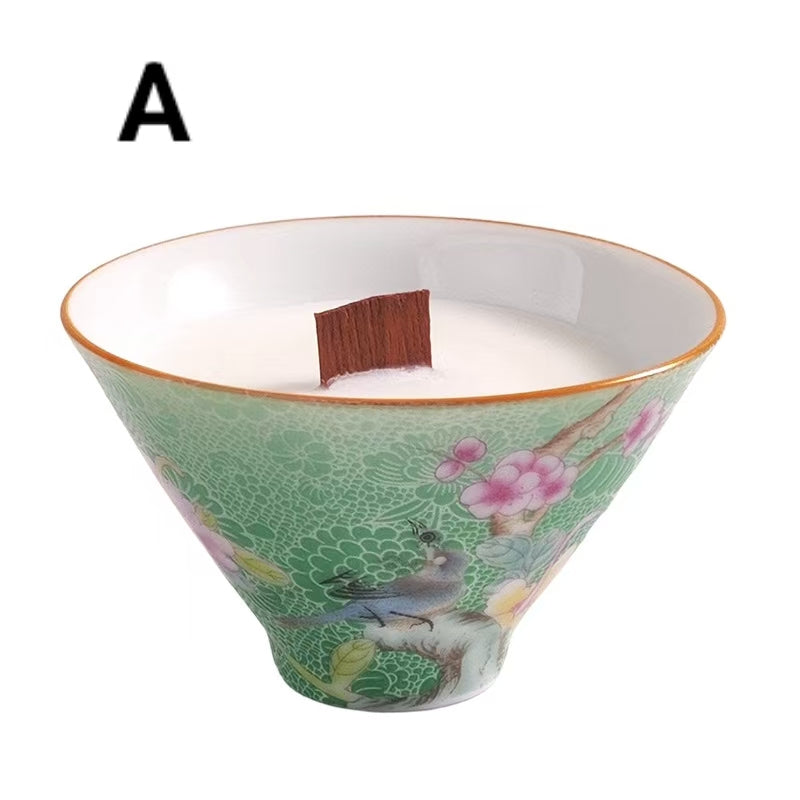 Royal-Style Teacup Scented Candle