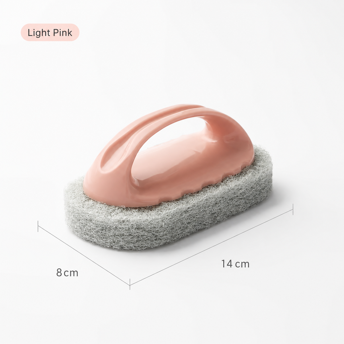 Handheld Cleaning Brush – Scouring Sponge Scrubber for Sink, Kitchen & Bathroom