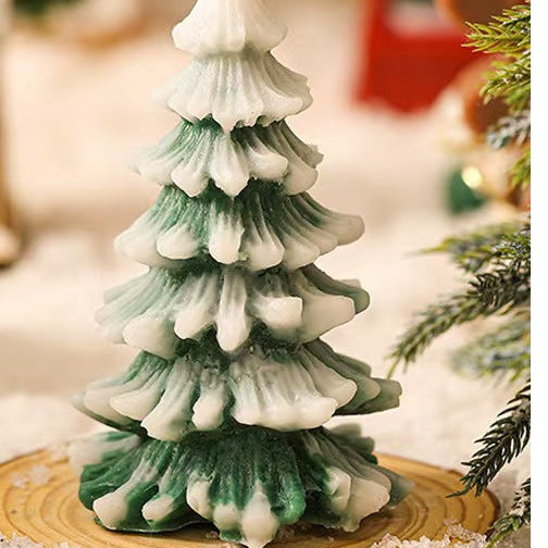Pine Tree Scented Candle – Handmade Holiday Gift