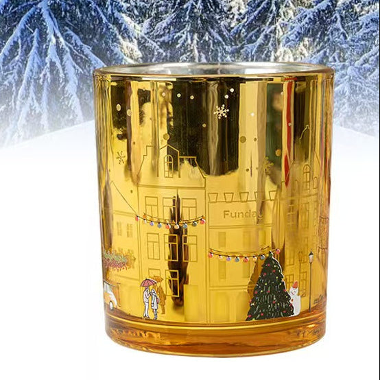 Electroplated Laser Finish Soy Candle