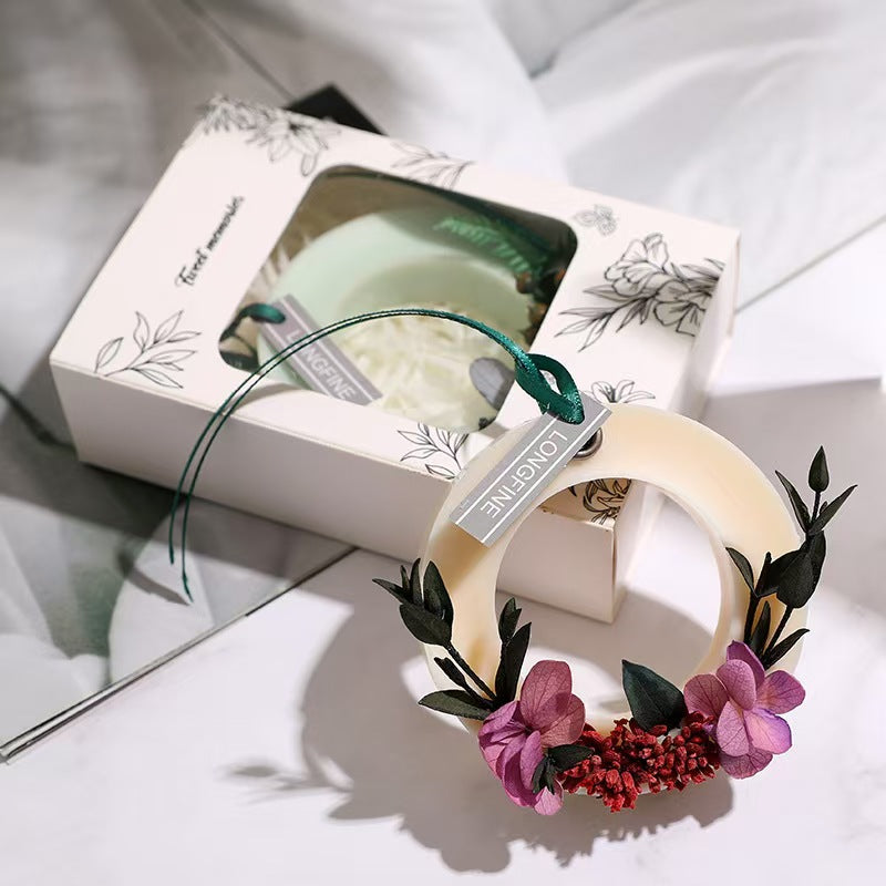 Floral Soy Wax Scented Hanging