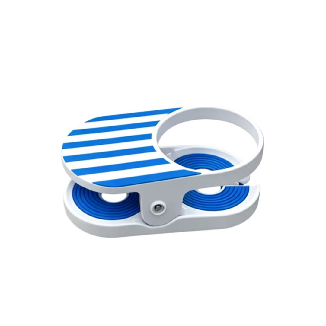 Portable Cup Holder Clip – Adjustable Drink Holder Clamp for Outdoor Tables, Chairs & Desks