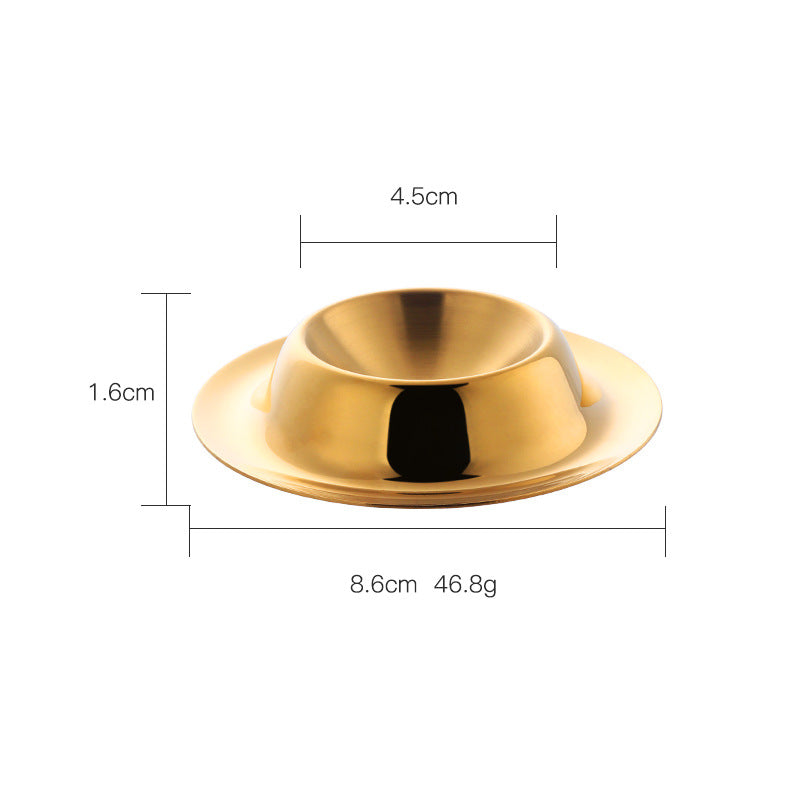 Stainless Steel Egg Cup Holder, Metallic Egg Stand