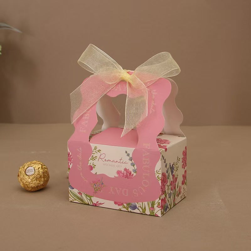 Wedding Candy Box Paper Favor Box Elegant Party Gift Box