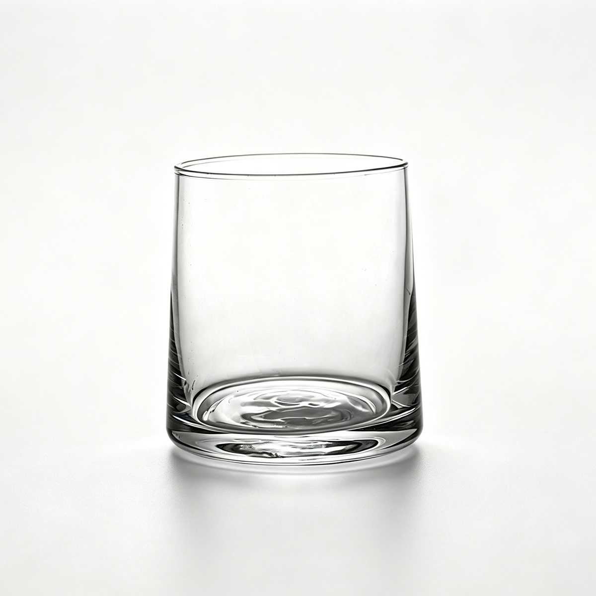 Minimalist Clear Glass Cup – Crystal Style Tumbler for Hotel, Home & Bathroom Use