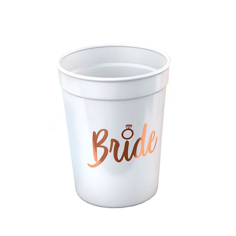 Macaron Color Plastic Party Cup Reusable Tumbler
