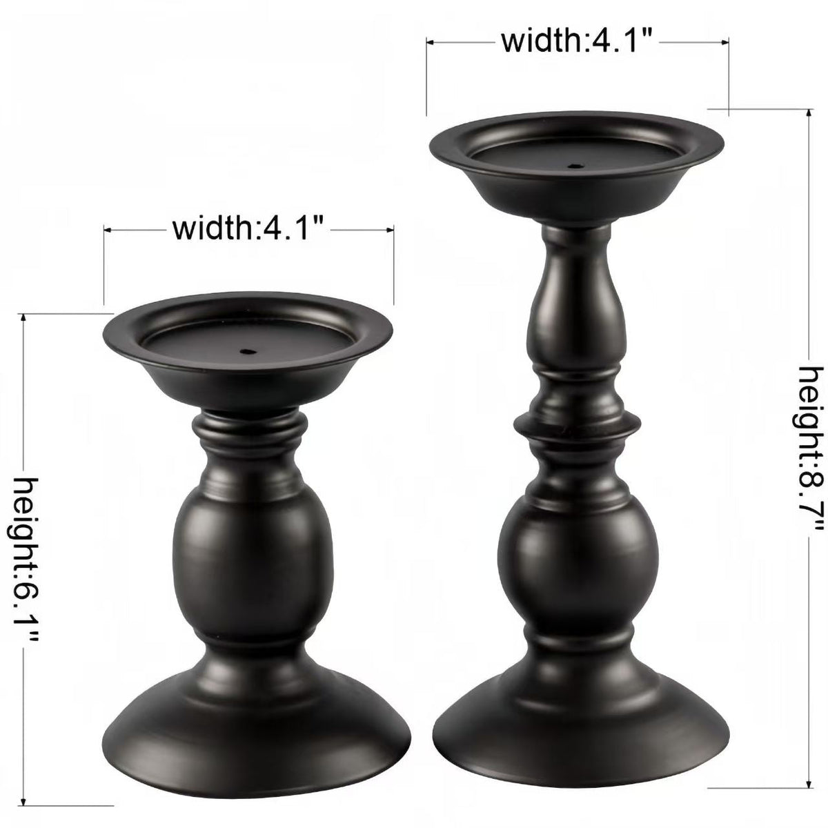 Iron Candleholder Decor, Romantic Candlelight Dinner Decoration