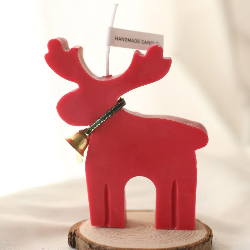 Bear & Reindeer Christmas Scented Candle – Festive Holiday Decor