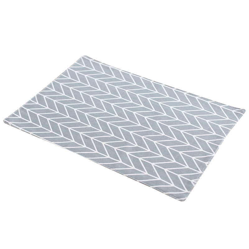 Nordic Linen Placemat & Heat-Resistant Table Mat