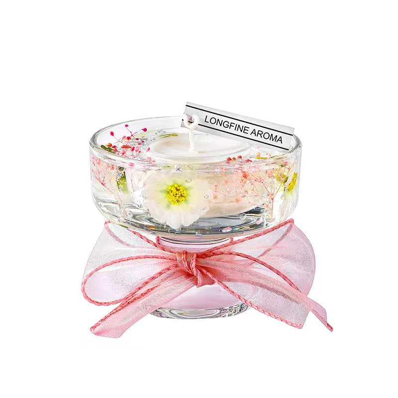 Preserved Flower Scented Candle