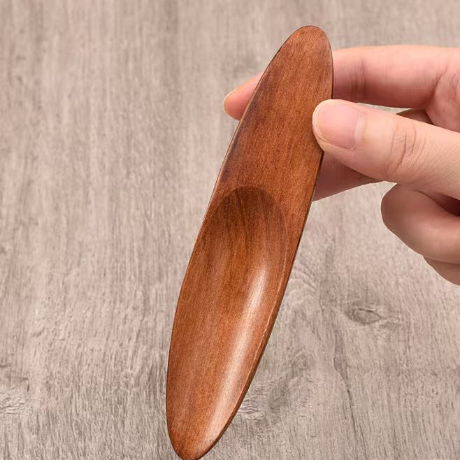 Sour Jujube Wood Tea Scoop Coffee Spoon