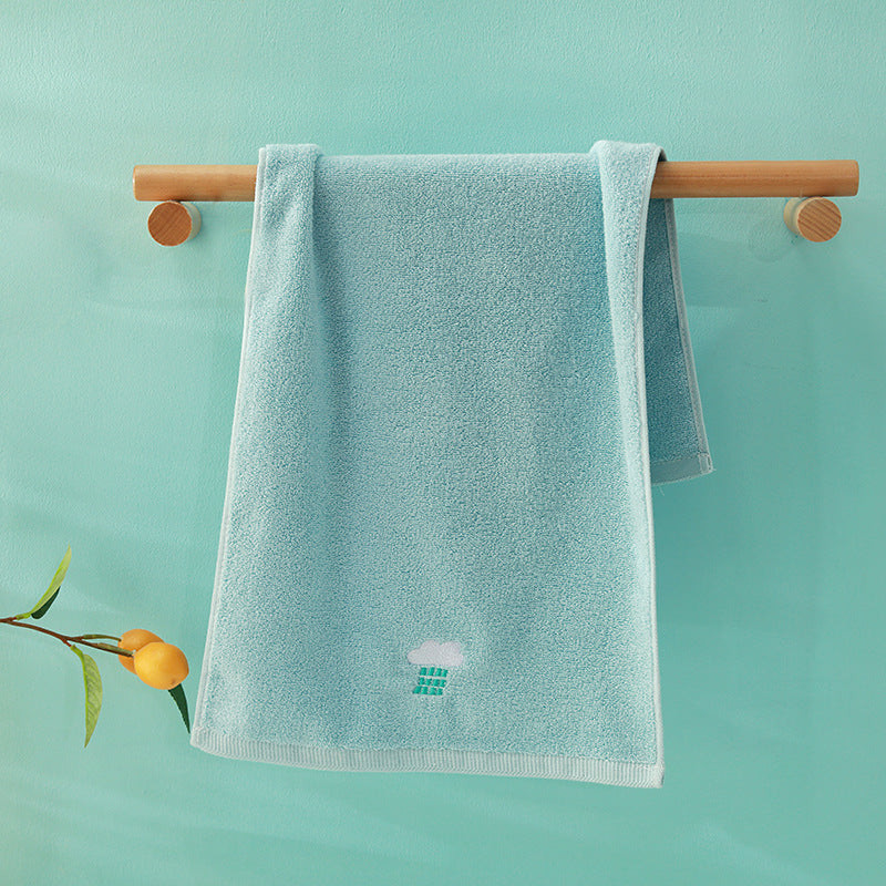 Cute Embroidered Hand Towel – Soft Absorbent Kitchen & Bathroom Towel