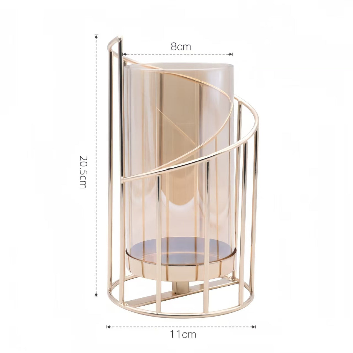 Artistic Iron Candleholder Design Decor, Modern Home Accent