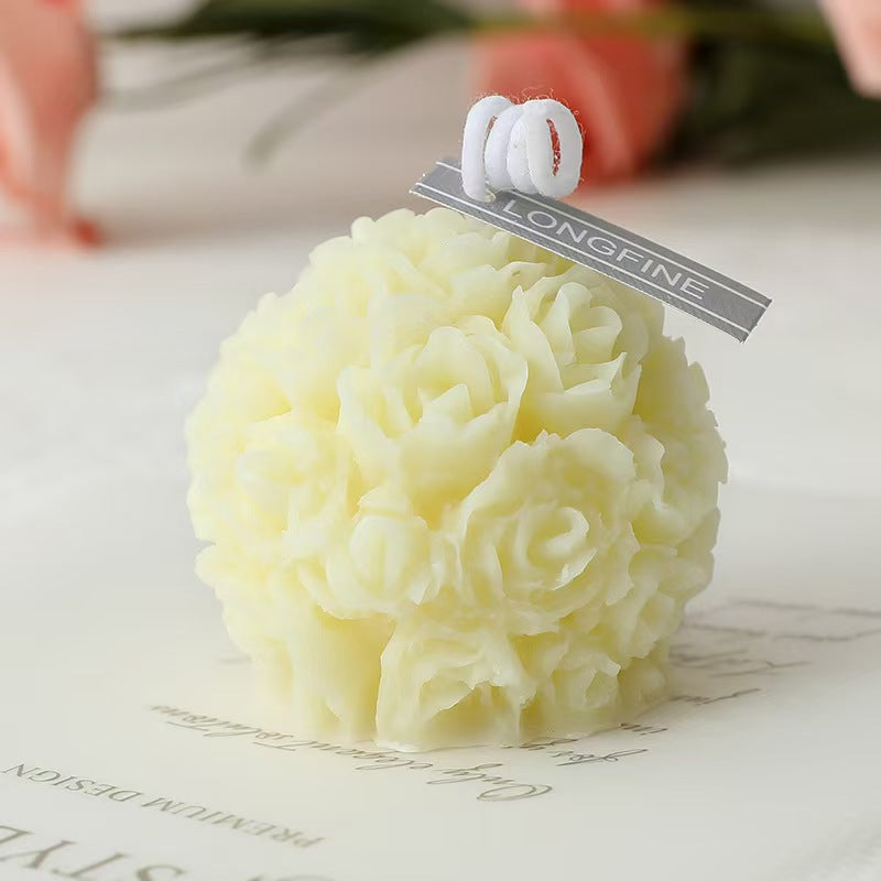 Floral Ball Scented Candle