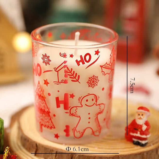 Christmas Glass Scented Candle
