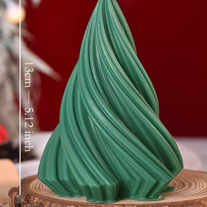 Mini Rotating Christmas Tree Scented Candle