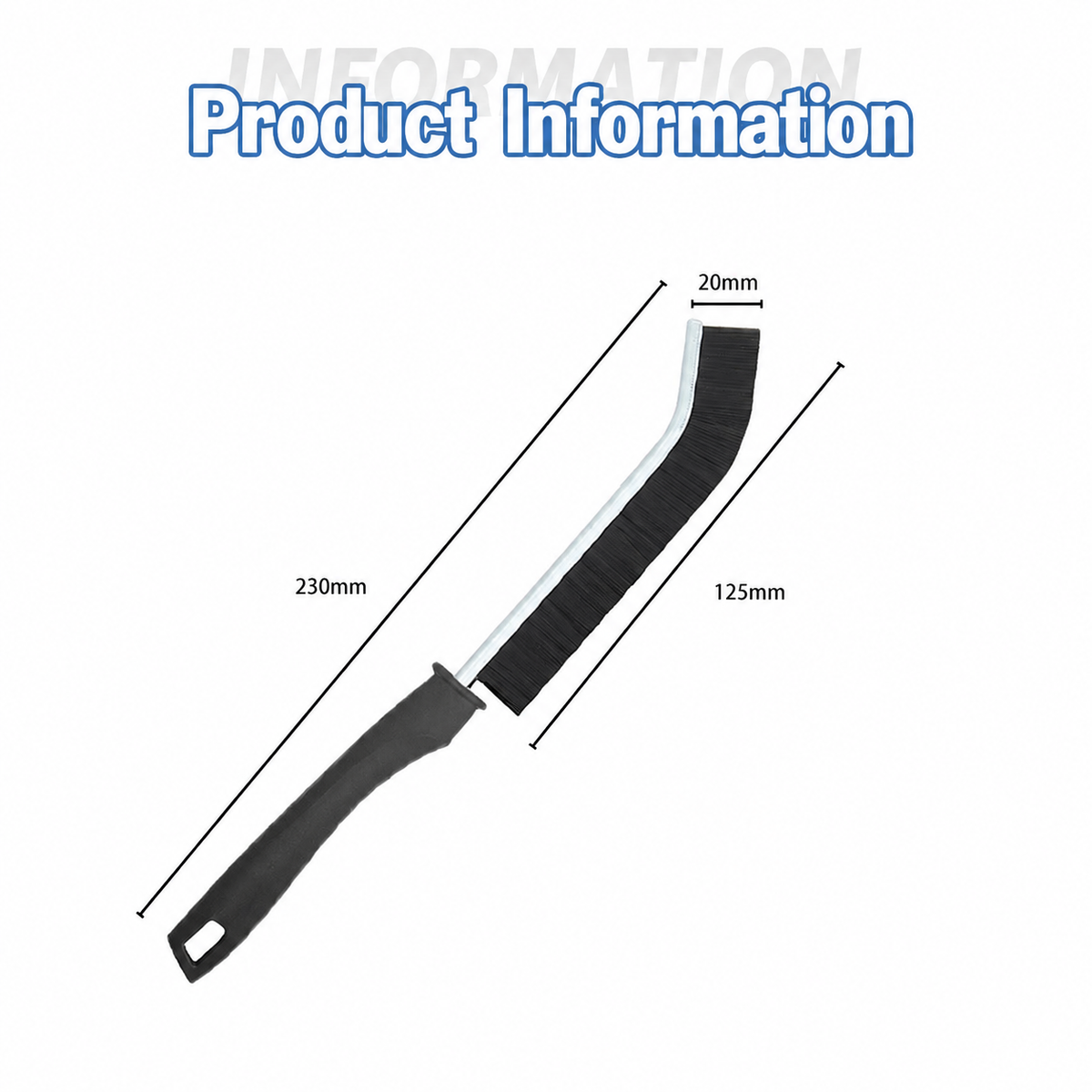 Narrow Gap Cleaning Brush – Long Handle Crevice Scrub Brush for Bathroom, Kitchen, Tile Grout, Corners, Grooves & Tight Spaces