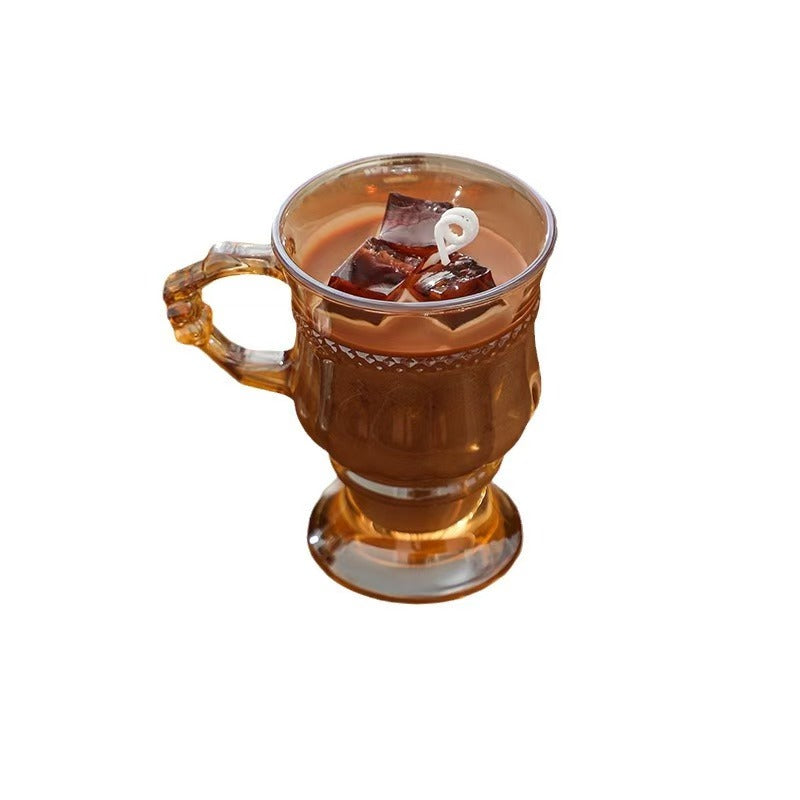 Handcrafted Glass Cup Candle