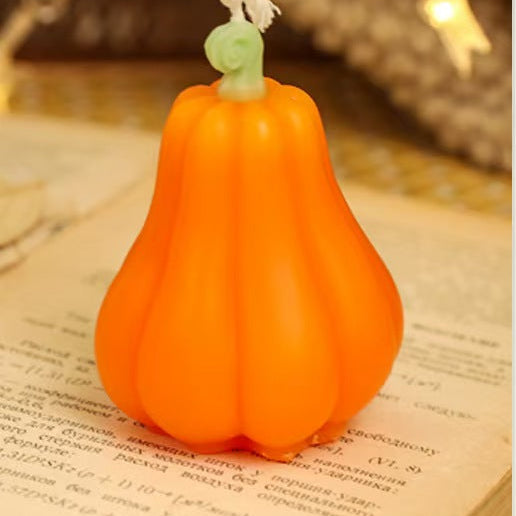 Handmade Pumpkin Candle