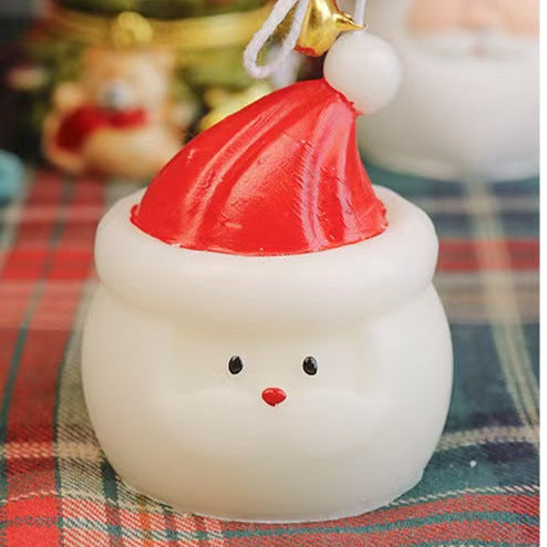 Cute Santa Scented Candle