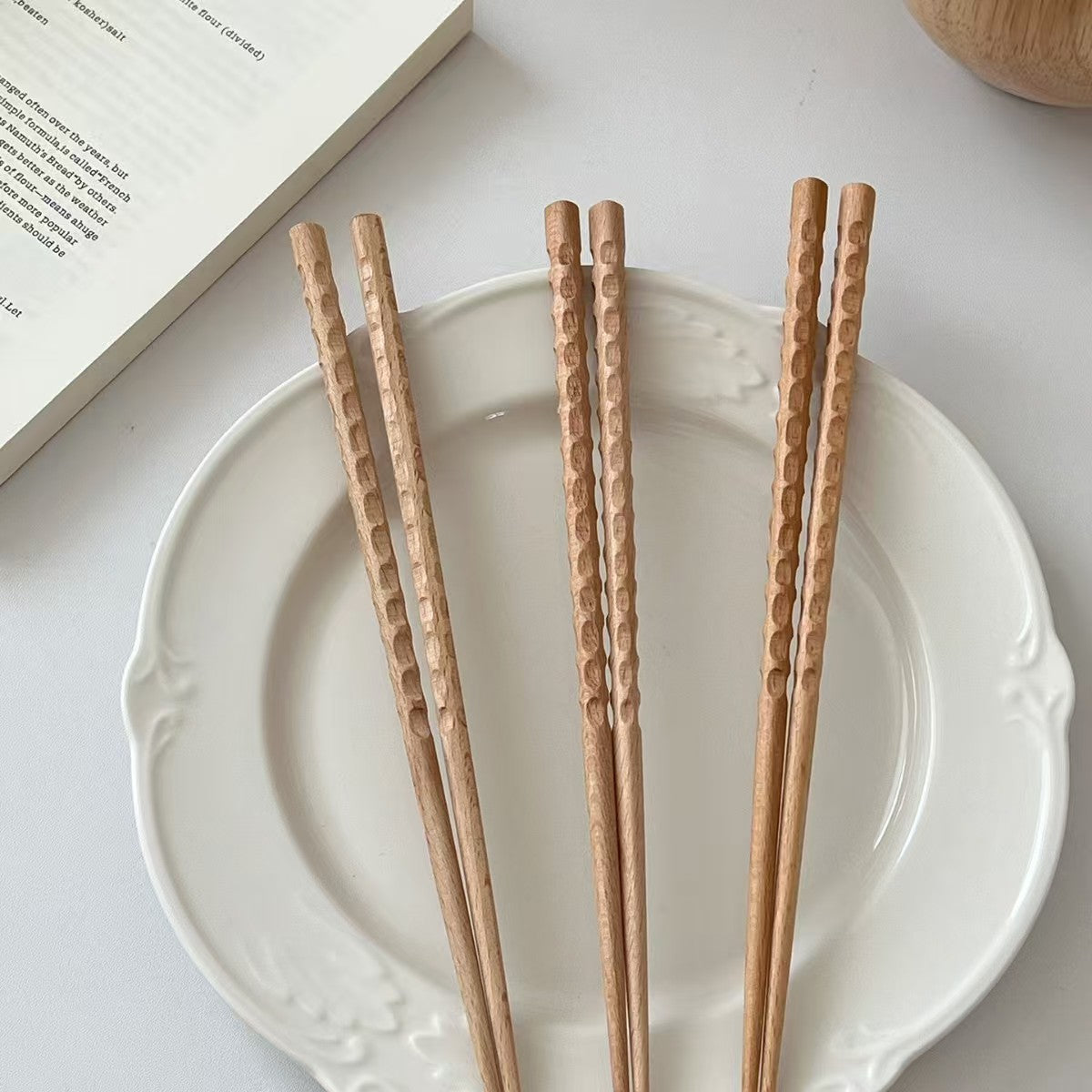 Wood Chopsticks Heat Resistant Solid Wood Tableware
