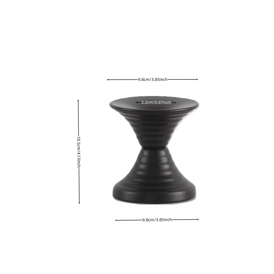 Twisted Thread Candleholder Birthday Party Decor, Heavy Duty Exquisite Iron Ornament