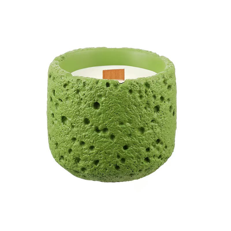 Ceramic Cup Scented Candle – Handmade Bedroom Decor