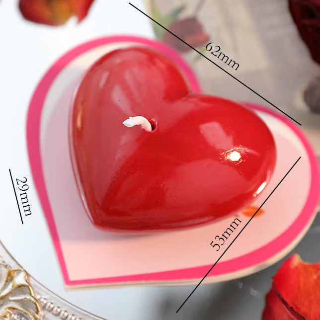 Heart-Shaped Scented Candle