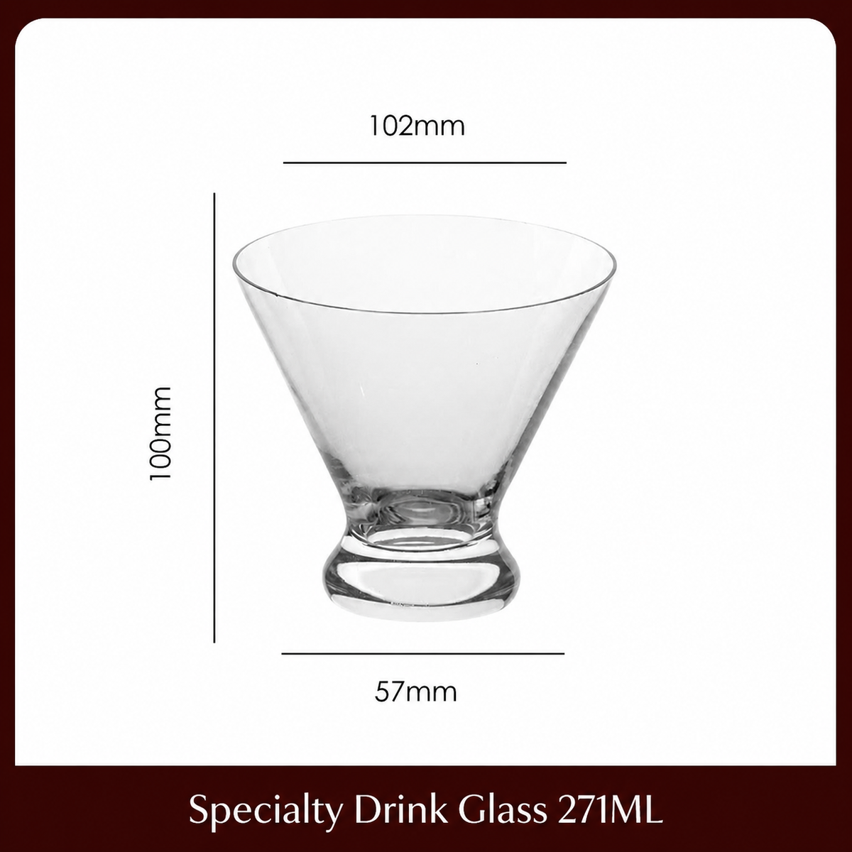 Nordic Glass Dessert Cup – Ice Cream, Yogurt & Sundae Bowl