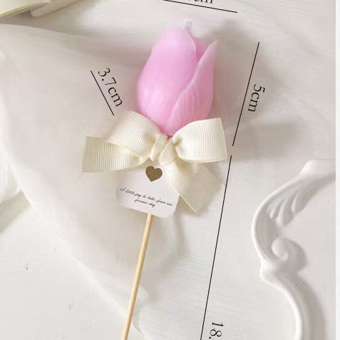 Tulip Flower Scented Candle