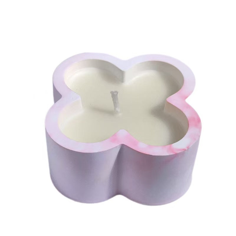 Clover Scented Candle Smokeless Handmade Candle