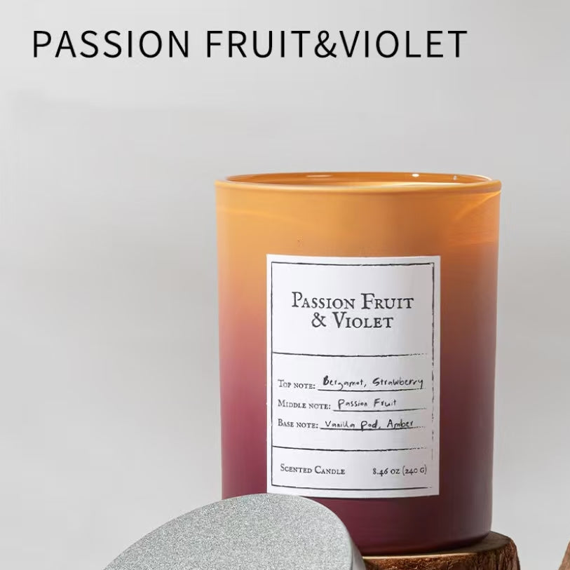 Gradient Lid Soy Wax Scented Candle